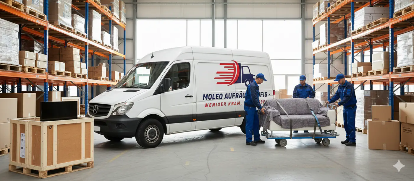 Transportservice von MOLEO für Waiblingen und im Umkreis von 100 km